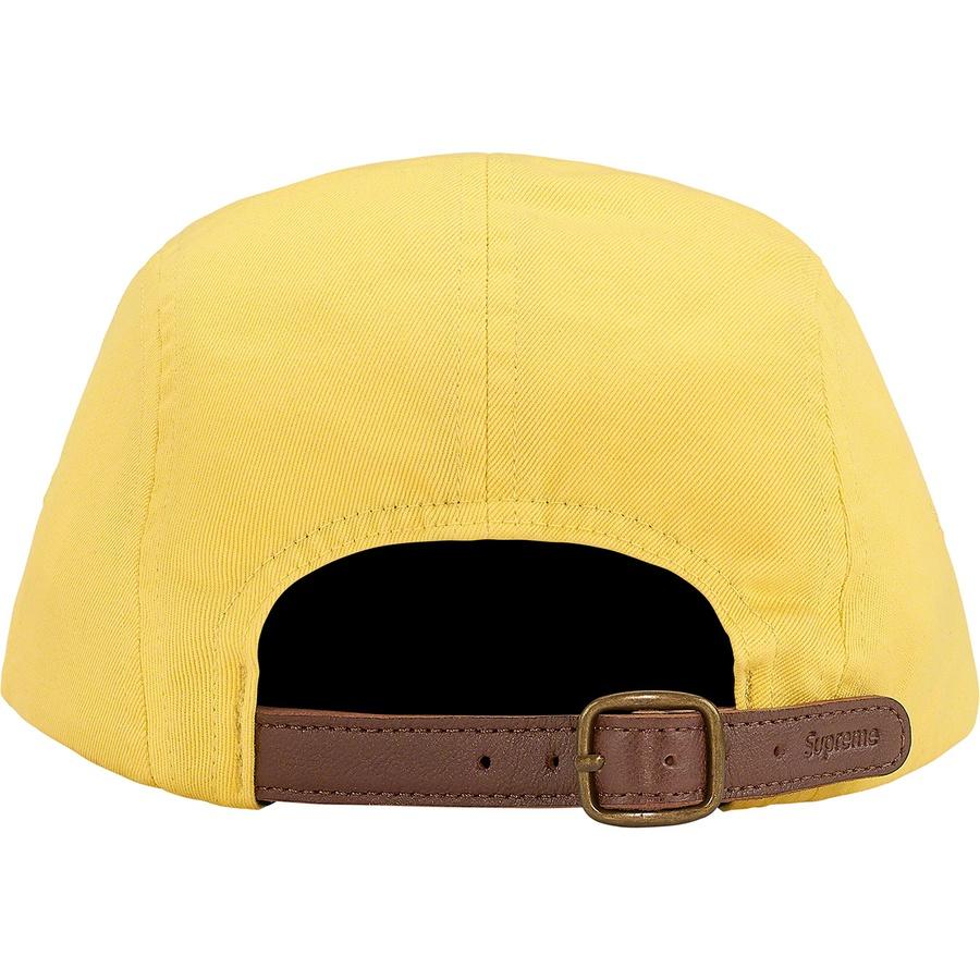 Supreme Washed Chino Twill Camp Cap Light Yellow - Pure Soles PH