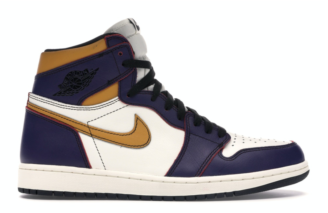 Air jordan online 1 defiant lakers