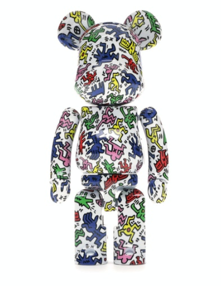 Bearbrick Superalloy Keith Haring 200% Multicolor