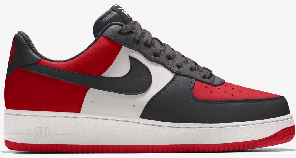 air force 1 bred toe