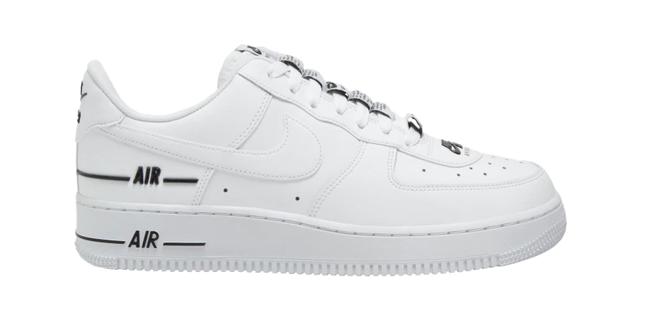 Nike Air Force 1 Low Double Air Low White Black - Pure Soles PH
