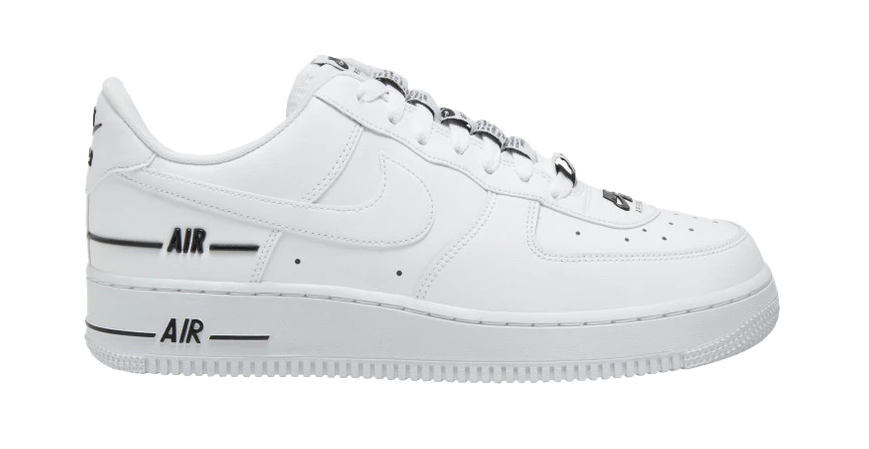 Nike Air Force 1 Low Double Air Low White Black (GS) - Pure Soles PH