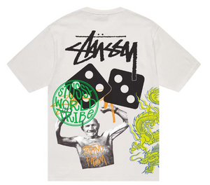 Stussy Strike Pigment Dyed Tee 'Natural'