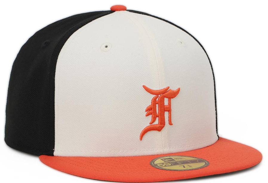 Baltimore Orioles Fear of God: The Classic Collection 2023 Orange Ivory Black 59FIFTY Fitted Cap