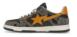 Load image into Gallery viewer, A Bathing Ape Bape SK8 Sta Grey Mustard Yellow
