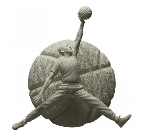 michael jordan sculpture