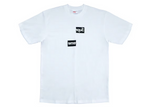 Load image into Gallery viewer, Supreme Comme des Garcons SHIRT Split Box Logo Tee White
