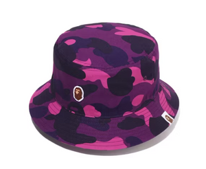 BAPE Color Camo Bucket Hat Purple (FW23)
