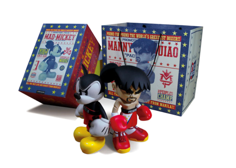 Manny Pacquiao x Bloc28 x MINDstyle Mad Mickey Set (SIGNED)