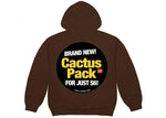 Load image into Gallery viewer, Travis Scott x McDonald&#39;s Cactus Pack Sticker Hoodie Brown
