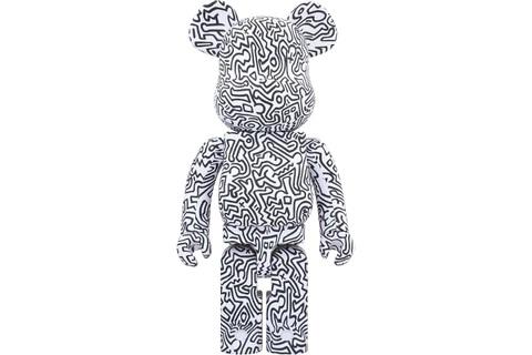 Bearbrick Keith Haring #4 1000% White