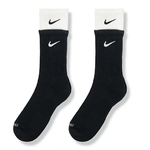 Load image into Gallery viewer, Nike Everyday Plus Cushioned Training Crew socks Black/White
