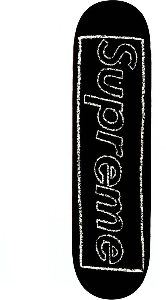Supreme KAWS Chalk Logo Skateboard Deck Black - Pure Soles PH