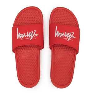 Nike Benassi Stussy Habanero Red - Pure Soles PH