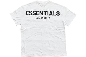 Fear of God Essentials Los Angeles 3M Boxy T-shirt White