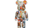 Load image into Gallery viewer, Bearbrick Andy Warhol x JEAN-MICHEL BASQUIAT #4 100% &amp; 400% Set
