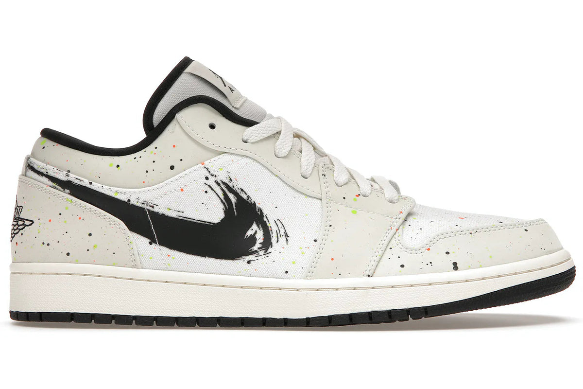 Jordan 1 Low Brushstroke Pure Soles PH