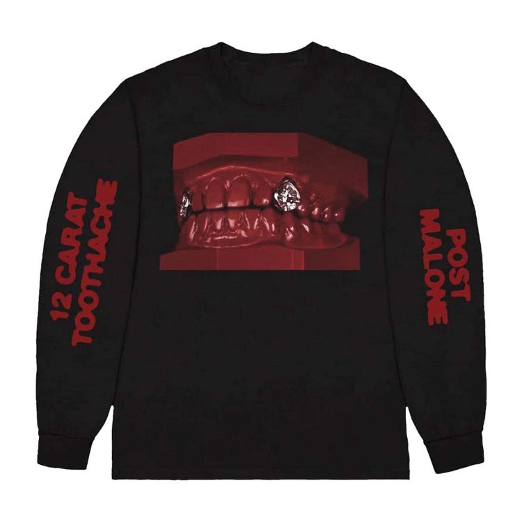 Toothache LongSleeve Post Malone (Official Merch)