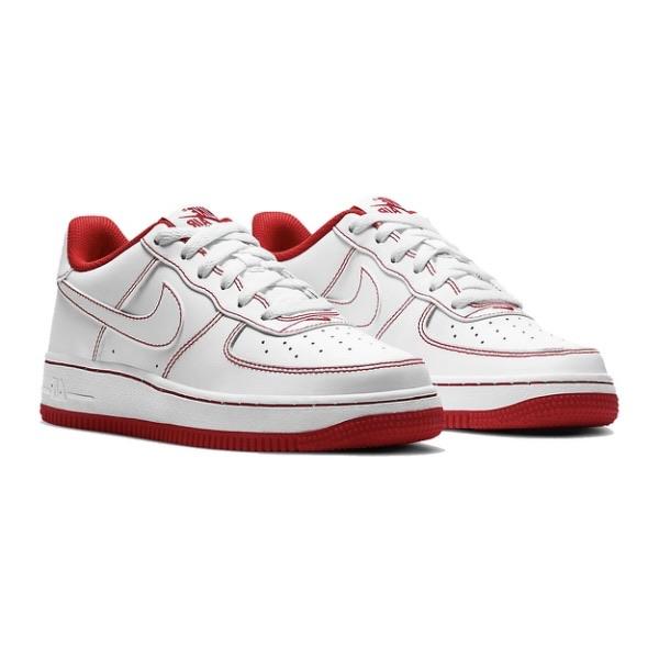 Air Force 1 (GS) White University Red - Pure Soles PH