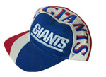 Load image into Gallery viewer, Vintage 90s Eastport New York Giants NFL Snapback Blue Red Cap Hat THE SWIRL HTF
