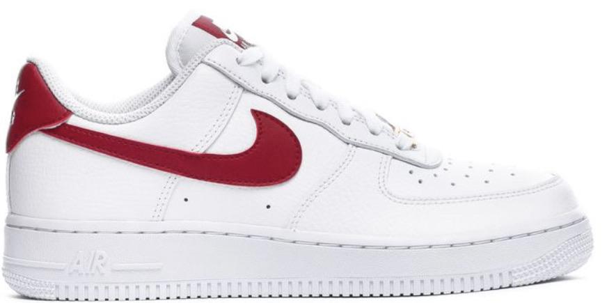 Nike air force 1 red and white womens Clearance