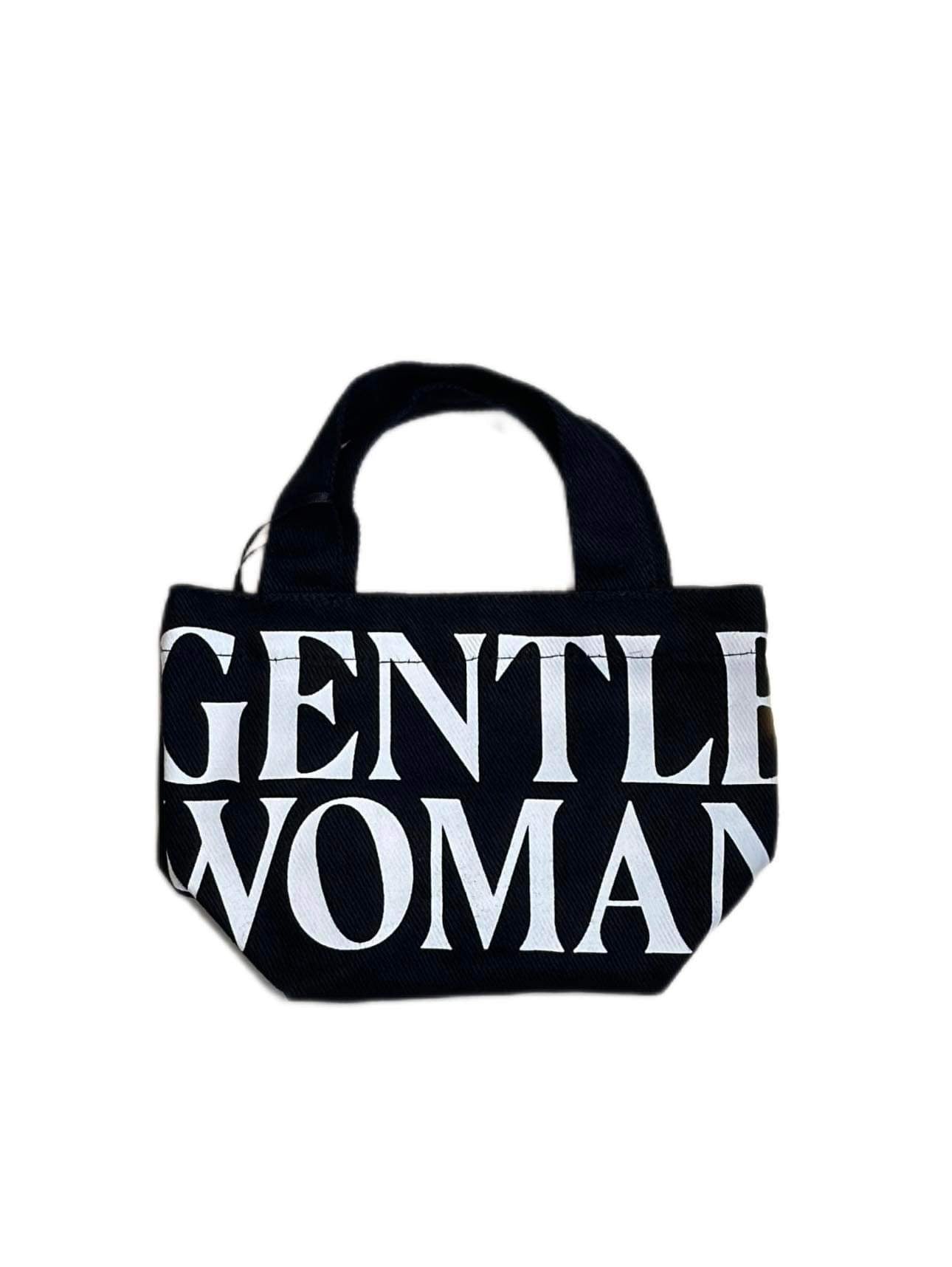Gentle Woman Oman Micro Canvas Tote Black