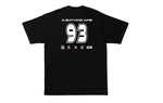 Load image into Gallery viewer, BAPE A Bathing Ape Team Logo Tee Black
