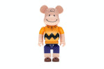 Load image into Gallery viewer, Bearbrick Charlie Brown 400% Yellow
