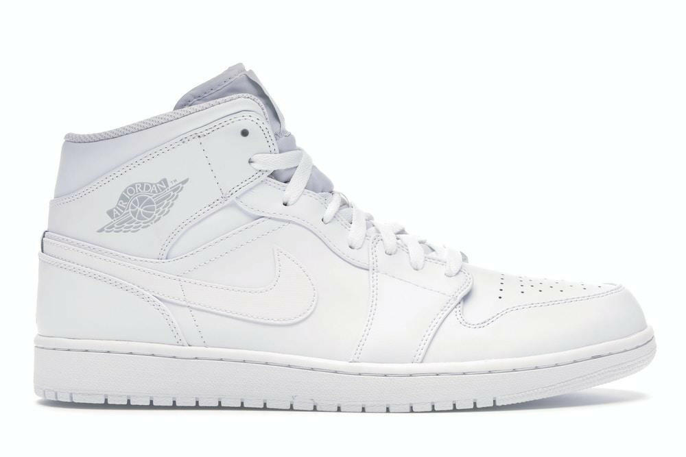 Jordan 1 Mid Triple White (2020) - Pure Soles PH