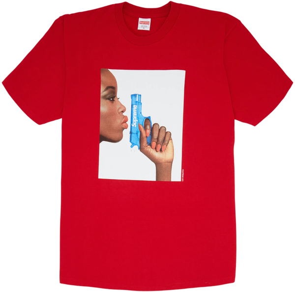 Supreme 2025 tee red