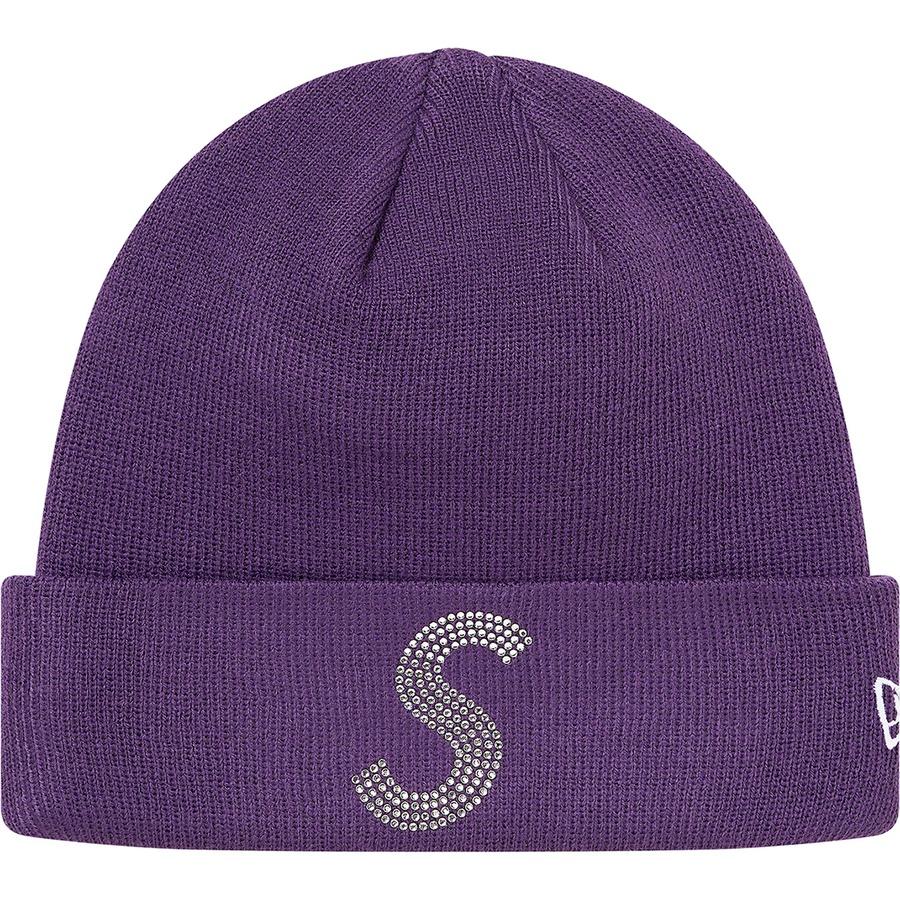 Supreme / New Era / Swarovski S Logo Beanie Purple - Pure Soles PH