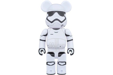 Bearbrick First Order Stormtrooper 400% White
