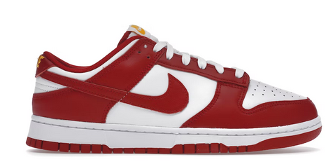 Nike dunk low clearance white and red
