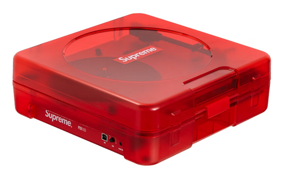 Supreme Numark PT01 Portable Turntable Red
