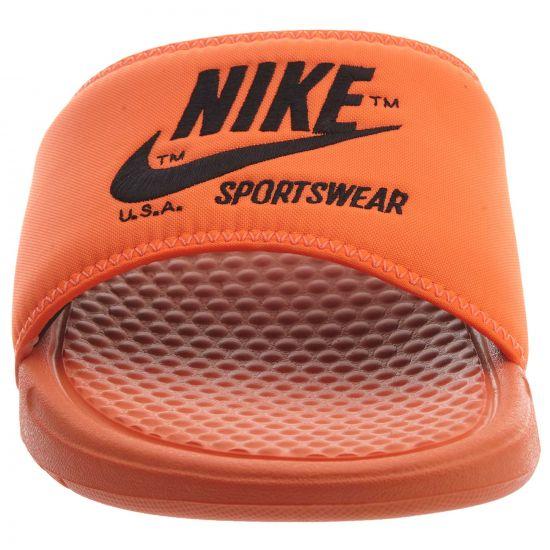 Nike Benassi TXT Orange - Pure Soles PH