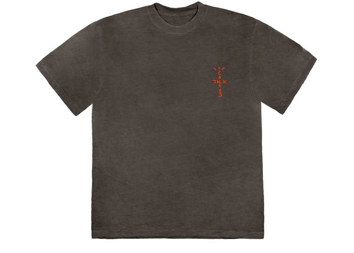 Travis Scott CJ Digital Girl T-Shirt Washed Black