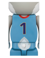 Load image into Gallery viewer, Bearbrick x Space Jam: A New Legacy Rabbrick Bugs Bunny 100% &amp; 400% Set Grey
