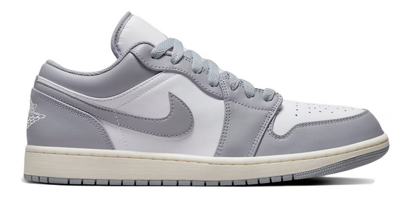 Grey top jordan 1's